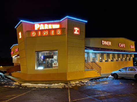 Parkway diner - Gotham City Diner - Fair Lawn. The Parkway Diner, 260 Rte 46 E Blvd, Elmwood Park, NJ 07407, 98 Photos, Mon - Open 24 hours, Tue - Open 24 hours, Wed - Open 24 hours, …